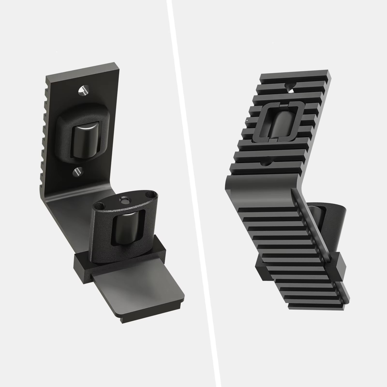 Wall Mounted Door Guide - Slim Double Roller – Estrada